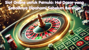 Slot Online untuk Pemula Hal Dasar yang Sebaiknya Dipahami Sebelum Bermain