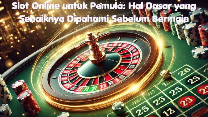 Slot Online untuk Pemula Hal Dasar yang Sebaiknya Dipahami Sebelum Bermain